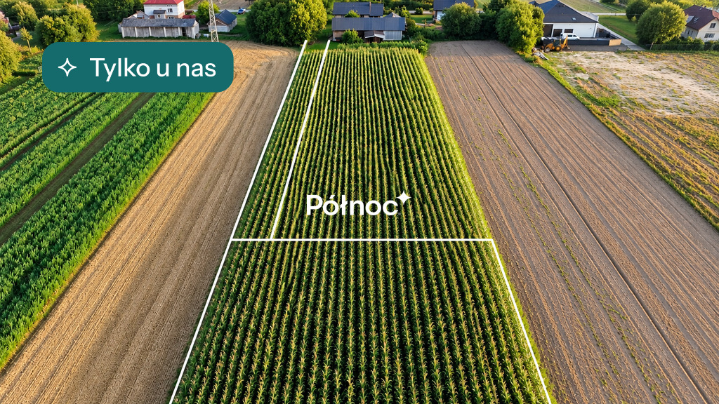 Działka budowlana koło Zamościa