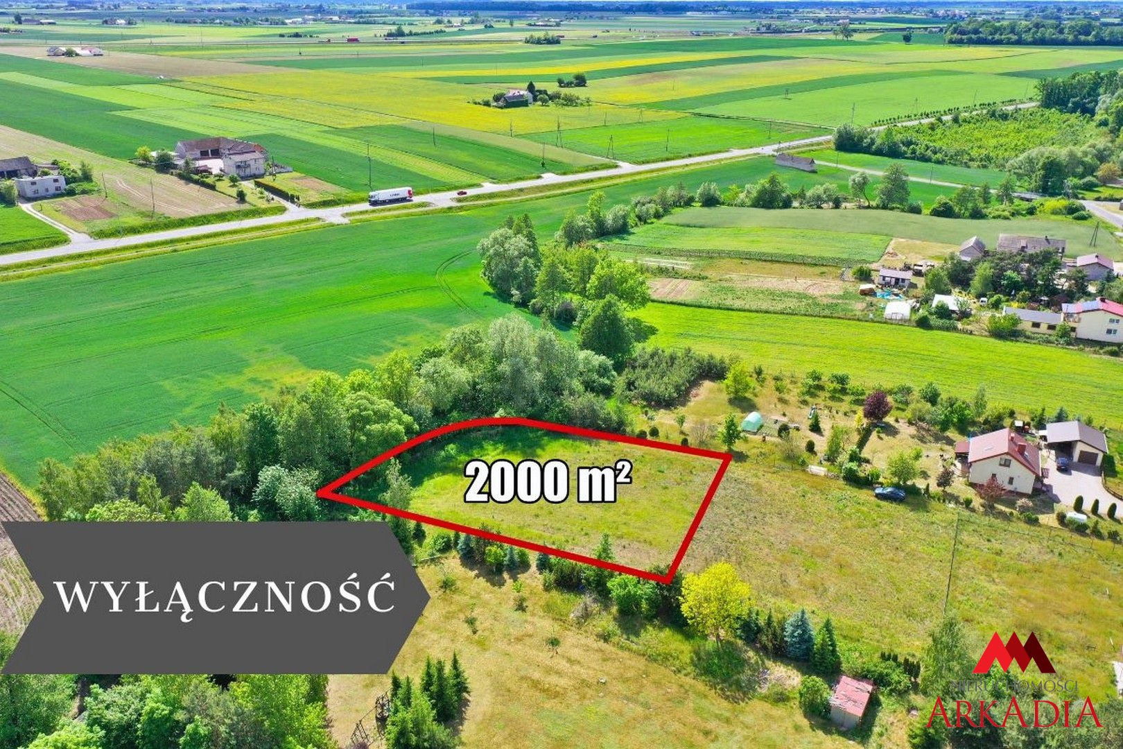 Działka działka – Łagiewniki