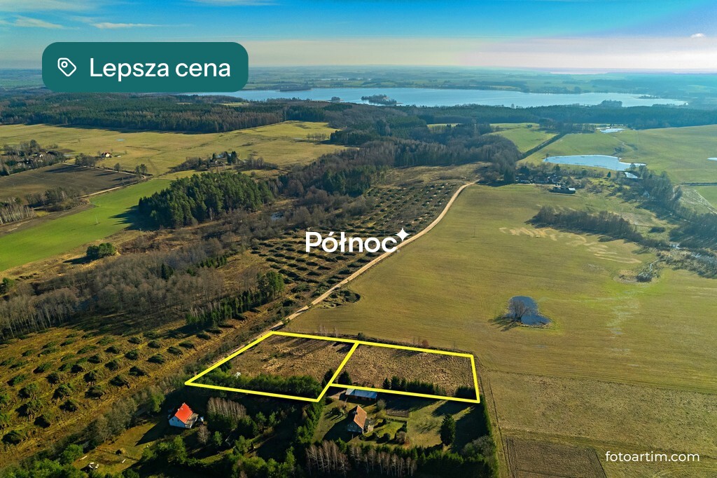 Sówka - atrakcyjna działka w gminie Srokowo