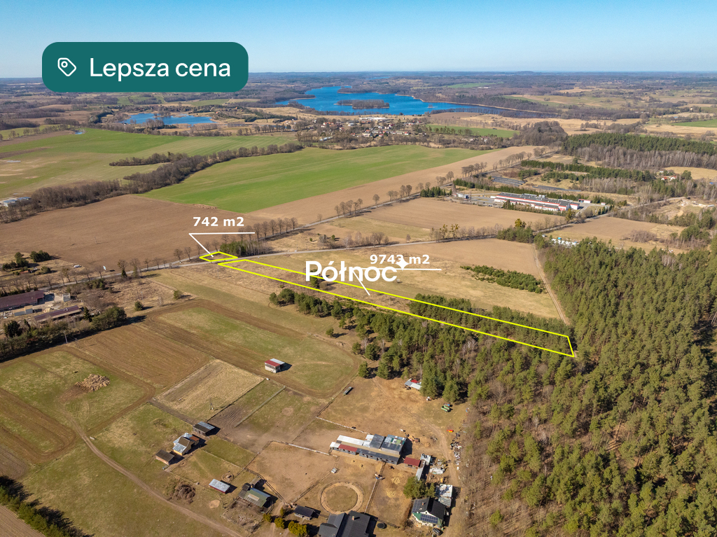 Działka komercyjno-mieszkaniowa, Łukta