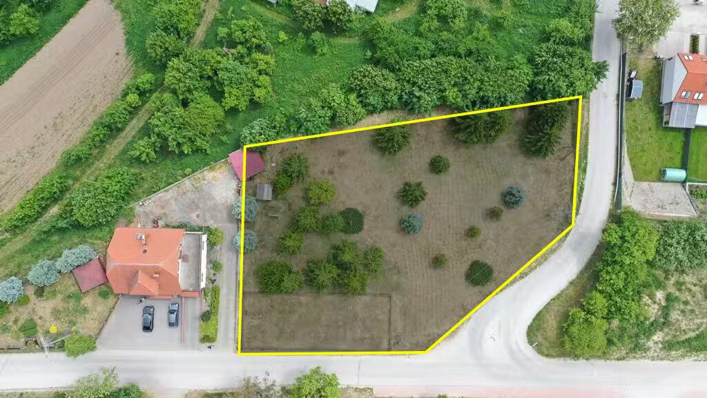 Na sprzedaż działka budowlana 2380 m² – Gajewo, ul. Leśna