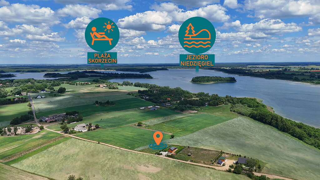 Wyjątkowa działka nad jeziorem Skorzęcin