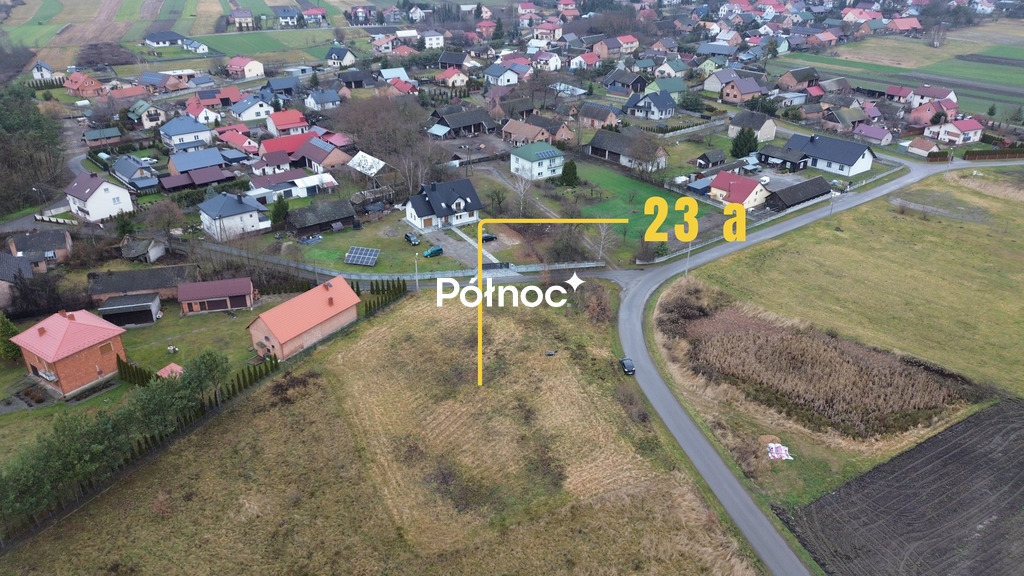Działka budowlana 2393 m² – Jadachy, gm. Nowa Dęba