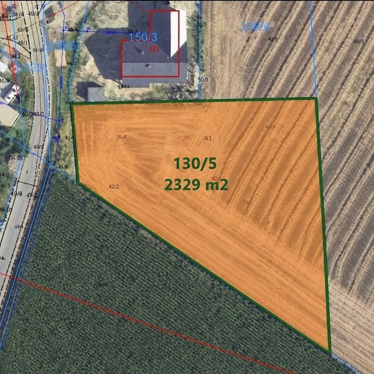 Działka budowlana- bliskość Torunia, spokój natury