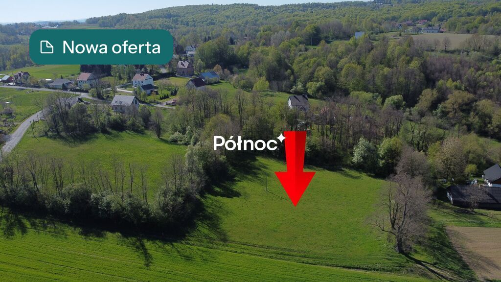 Działka budowlana 5 100 m², Chronów