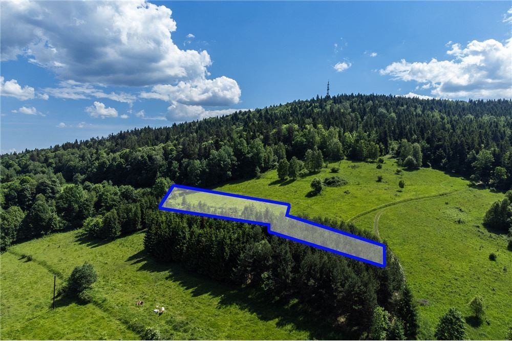 Widokowa działka w sąsiedztwie Zawoji