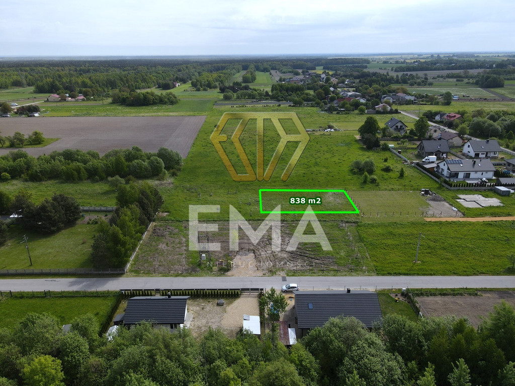 Działka pod dom marzeń | 838 m² | Gmina Rędziny |