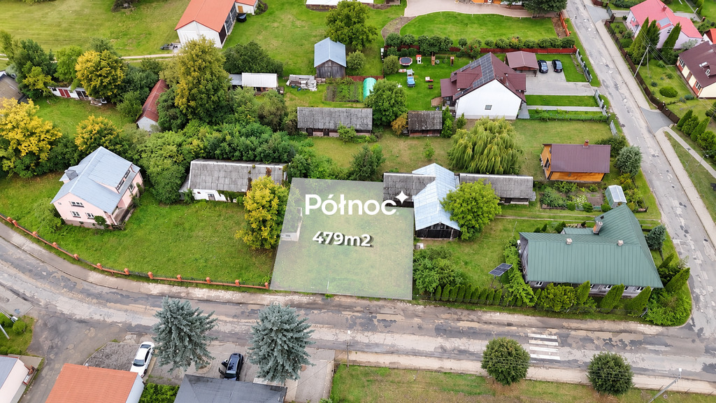 Działka 479 m² Swory – mieszkaniowa i usługi