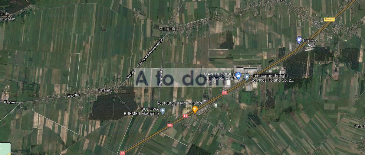 Działka inwestycyjna 1,4 ha, Karpin