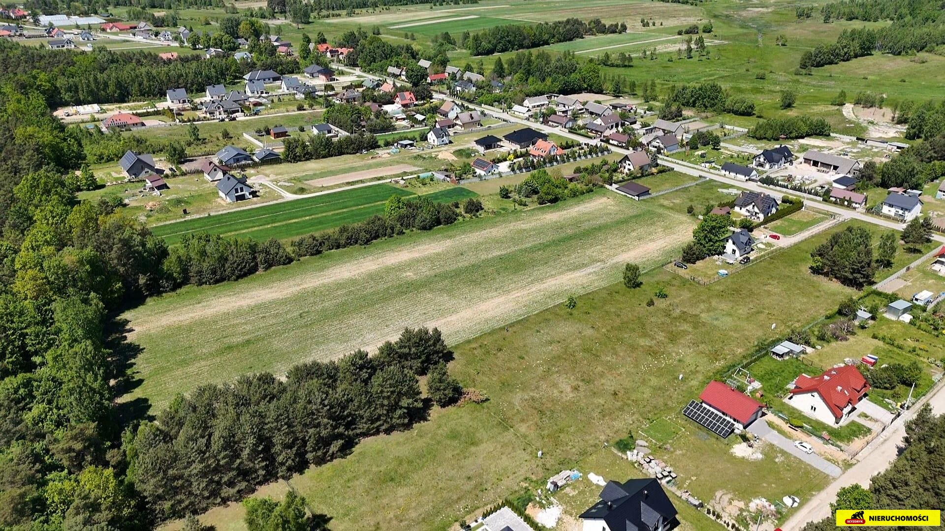 Działka budowlana 1370m2 Górno Blisko lasu