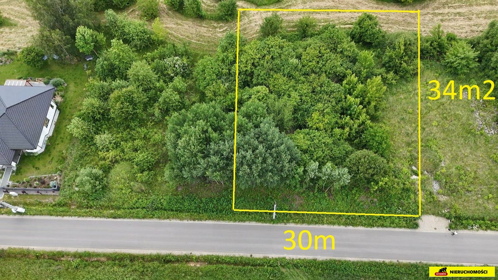 Działka 1023m2| kawadratowa|uzbrojona|Mójcza