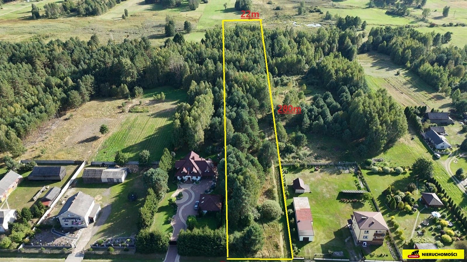 6400m2 duża działka Szałas gm ZAGNAŃSK