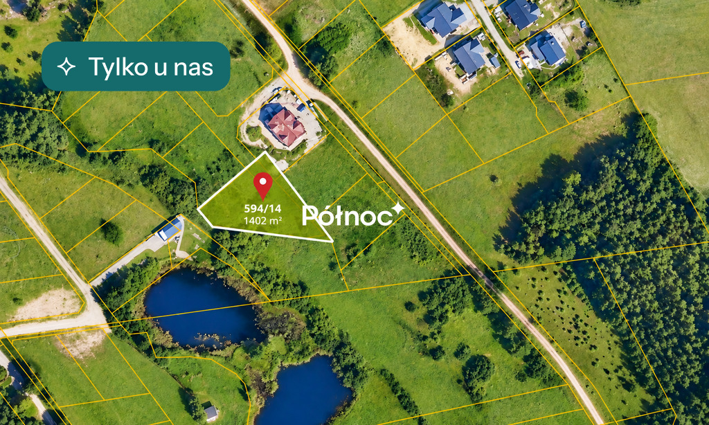 Kielno | 1402 m² pod dom