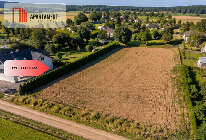 Działka budowlana 1300 m² Dąbrówka Słupska
