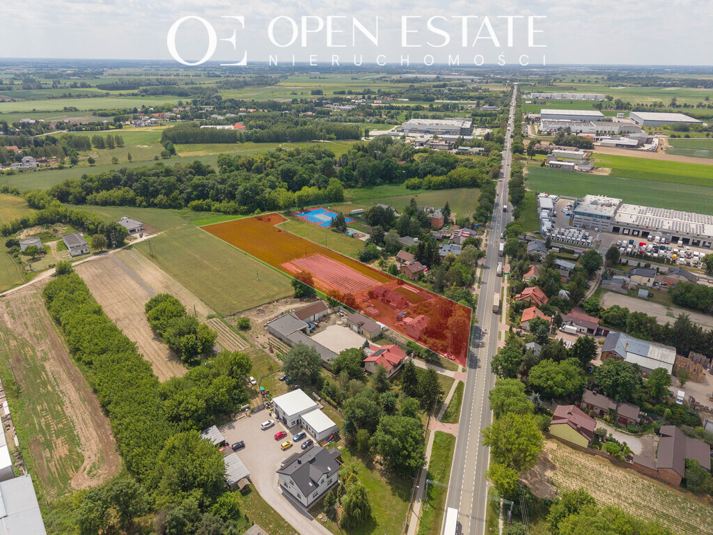 Grunt inwestycyjny 1,76 ha | MPZP U/MN | DK92