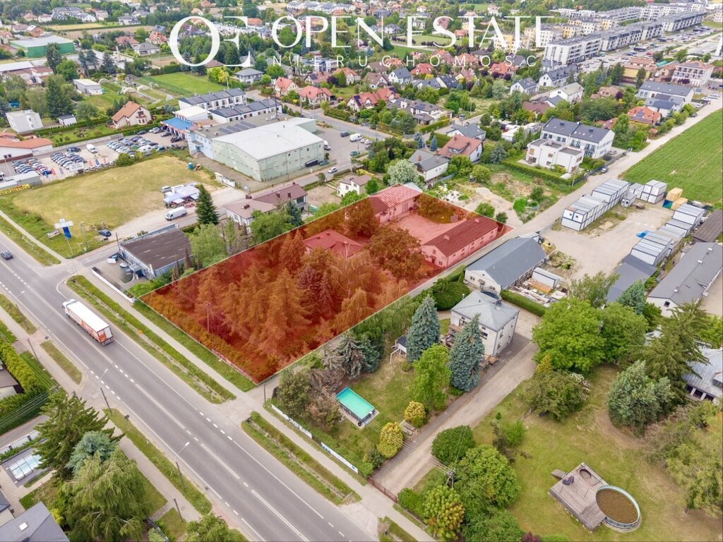 4547 m² | MPZP usługi | Front DK92 | Media