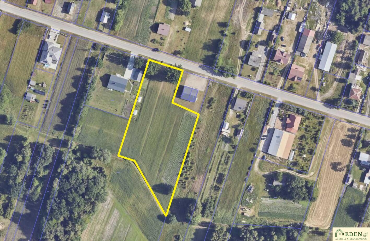 Działka w całości budowlana 0,66 ha w Żdżary pod Łukowem