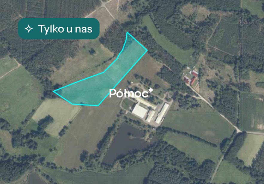 Działka inwestycyjna 3,39 ha | 12 km od granicy DE