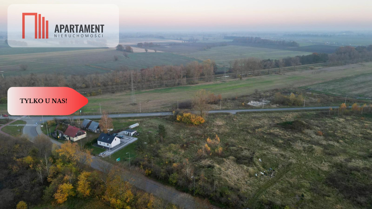 Tylko u nas! działka 25 km od Gdańska