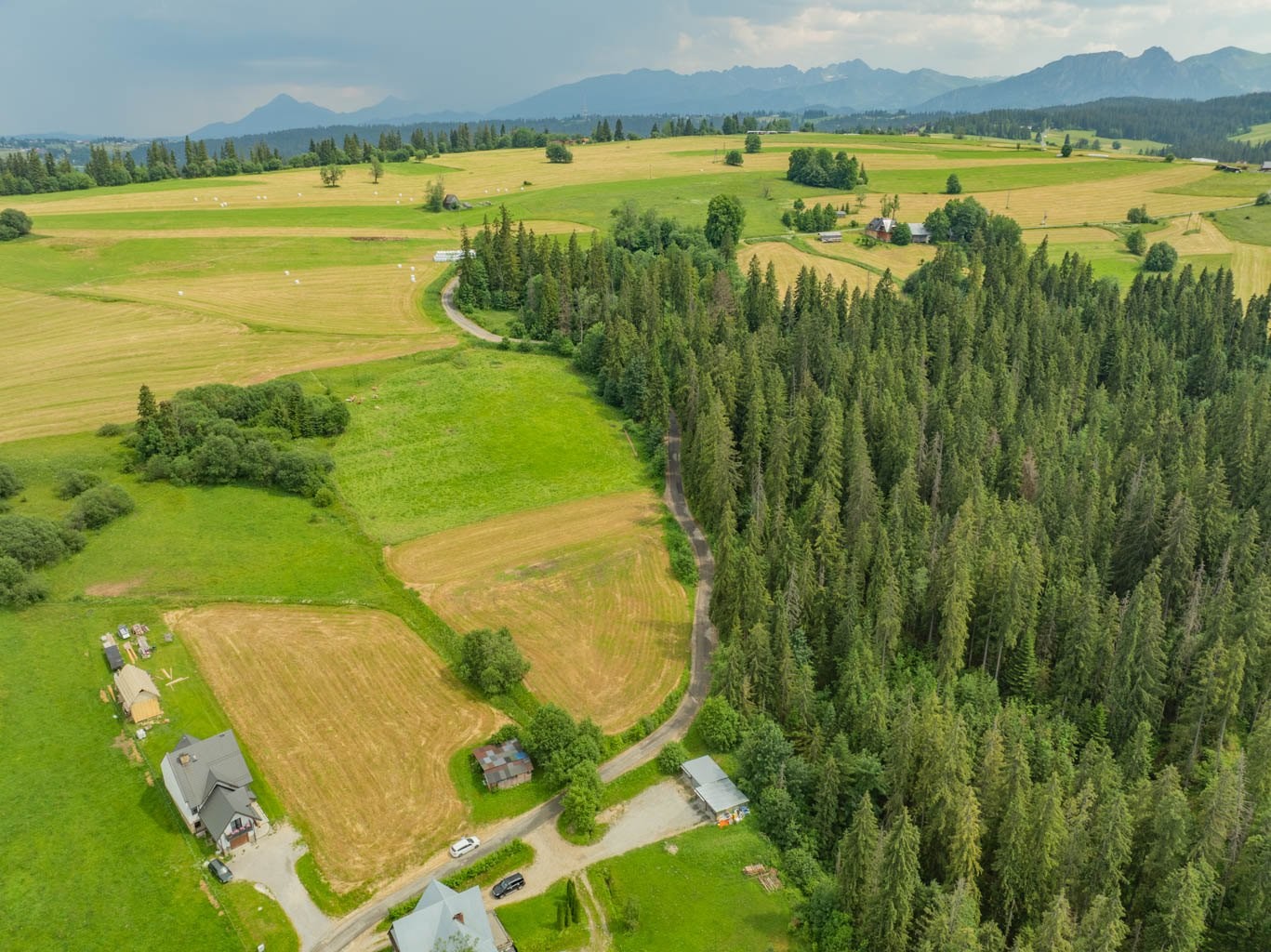 Działka budowlana 1 942 m², Ciche
