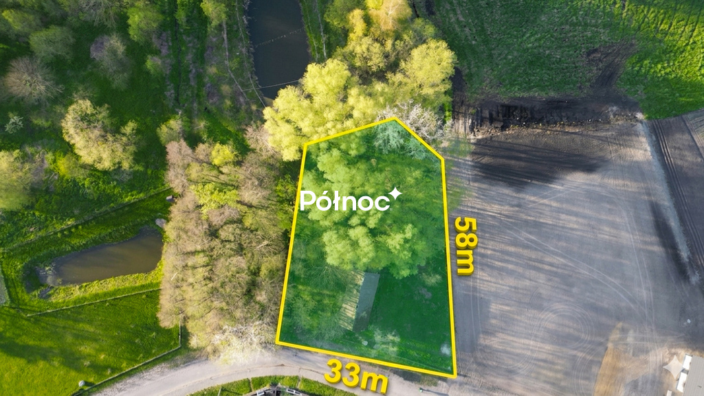 Piękna działka 1801m2-Pniówno gm. Wierzbica