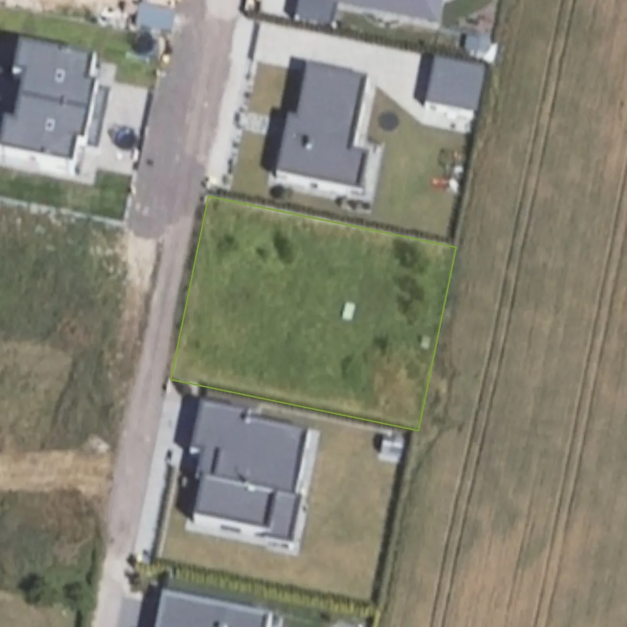 Działka budowlana 920 m², Grabowa