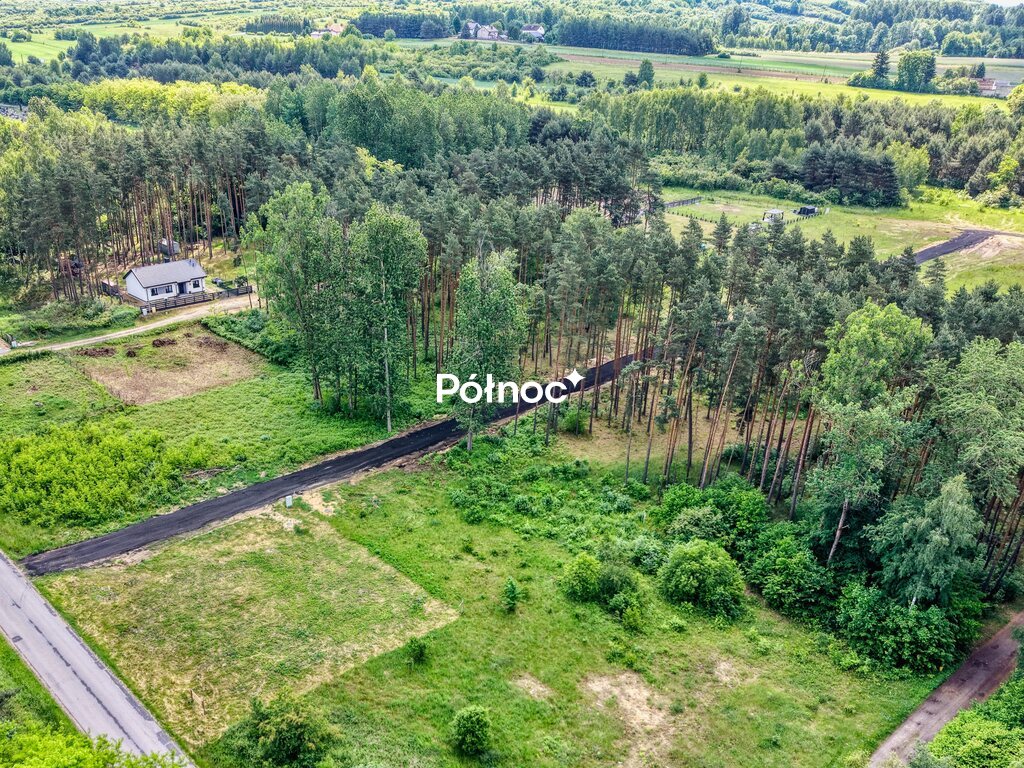 Działka budowlana 912 m², Przybynów