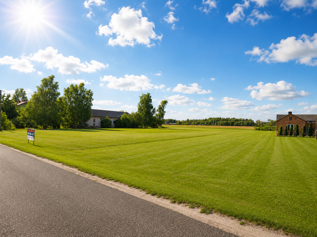Działka budowlana i inwestycyjna 1 600 m², Bednary-Kolonia