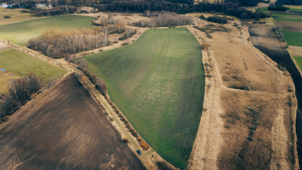 Działka rolna 21,09 ha, Brzozówka