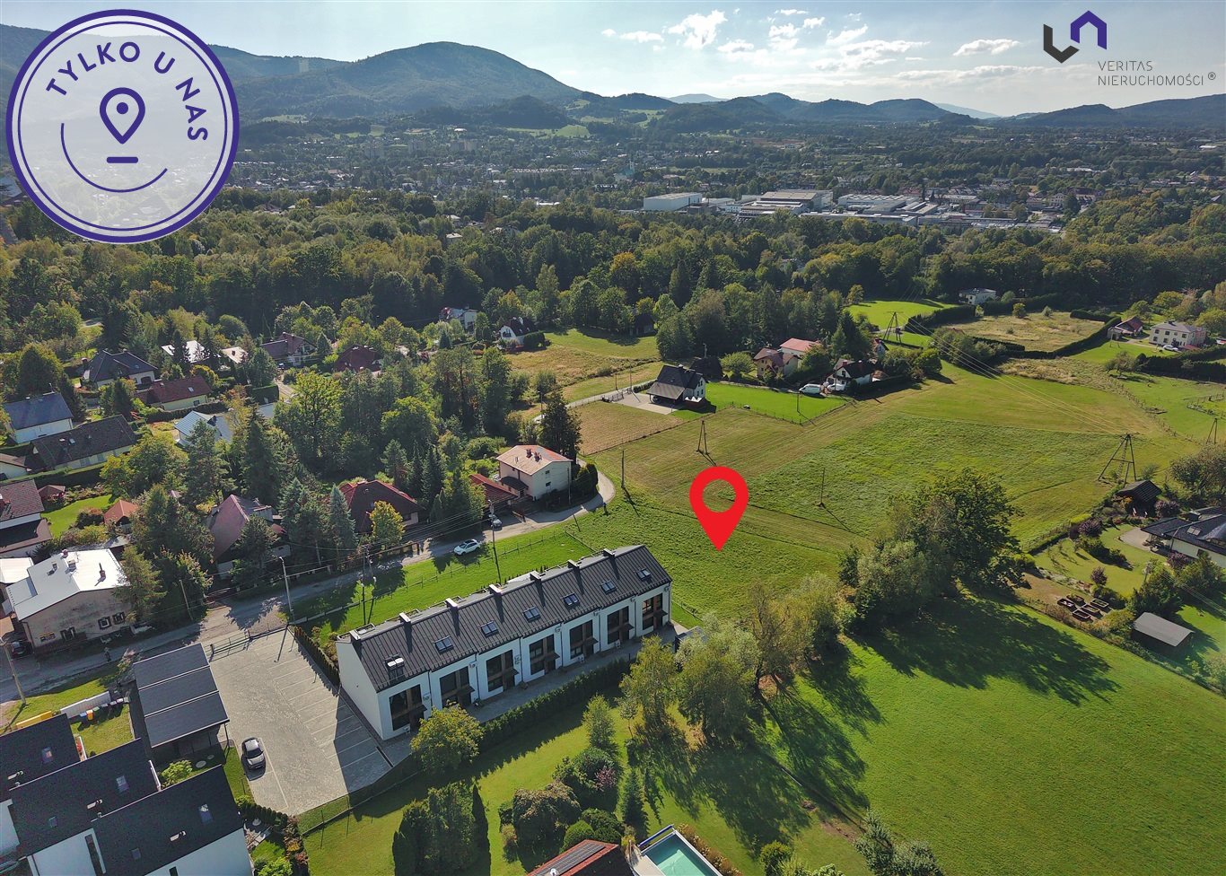 Działka budowlana 2 086 m², Ustroń