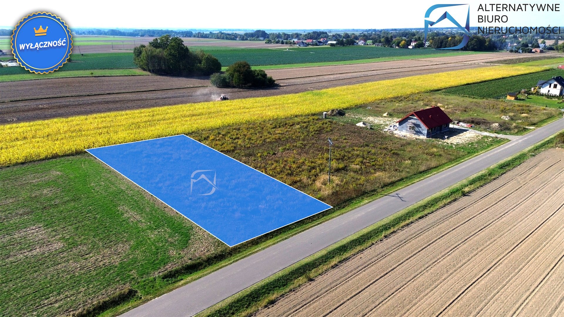 Działka budowlana 1 658 m², Radawczyk Drugi