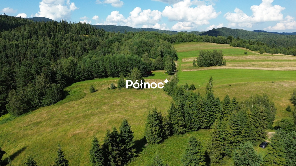 Działka budowlana 1 539 m², Łopuszna
