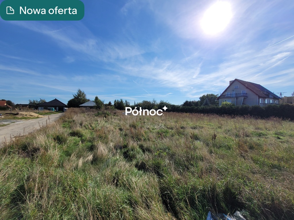 Działka budowlana 1 129 m², Zawonia