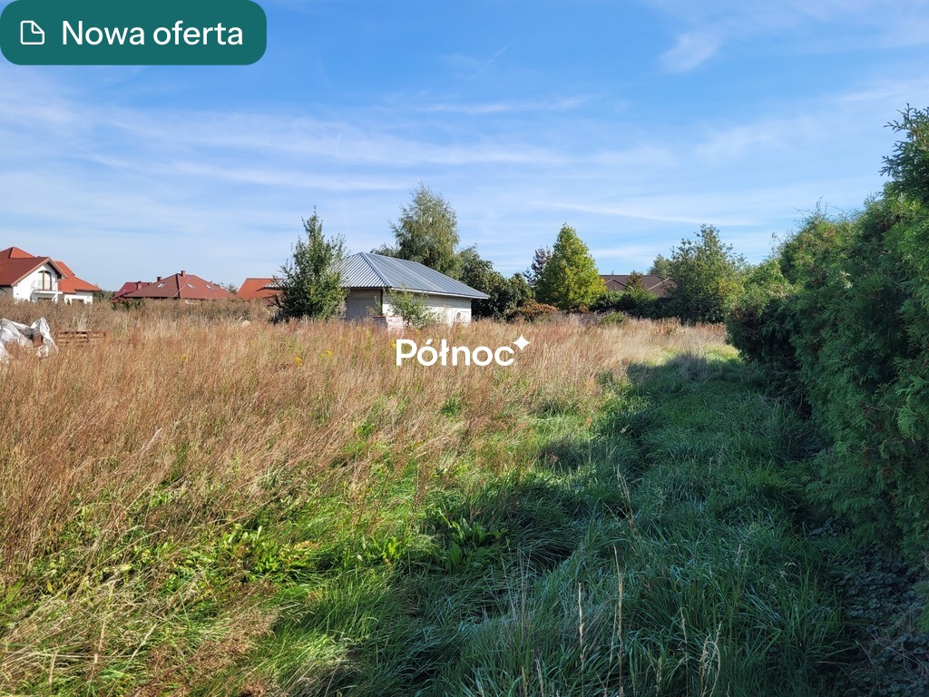 Działka budowlana 1 130 m², Zawonia