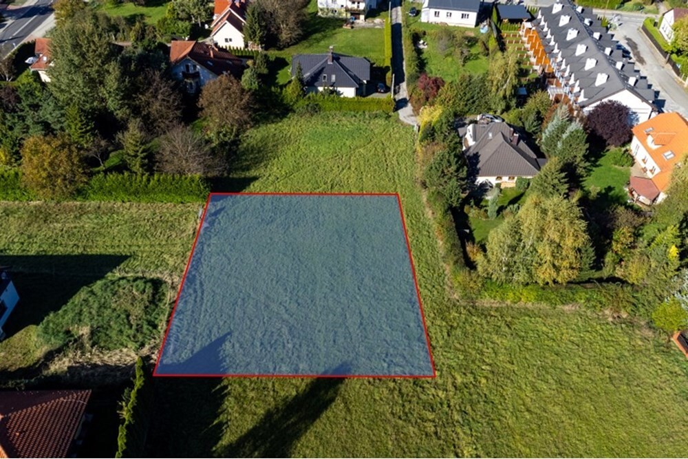 Działka budowlana 1 054 m², Bielsko-Biała