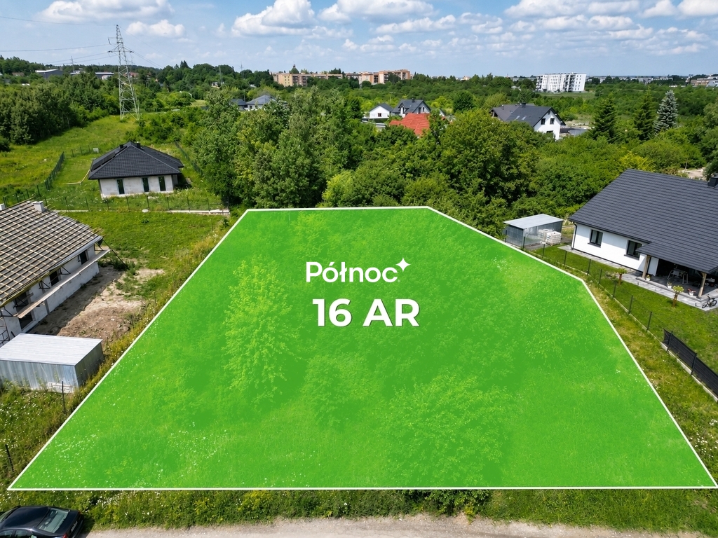 Działka budowlana w Chełmie –1627 m² na ul. Majdan