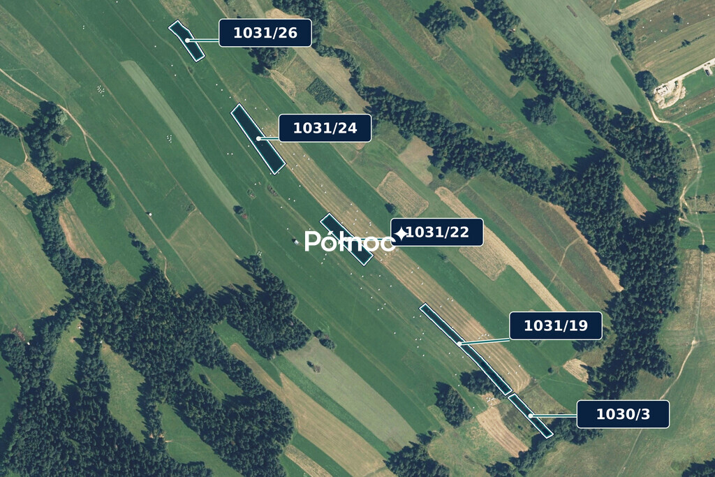 Działka rolna 7 099 m², Groń