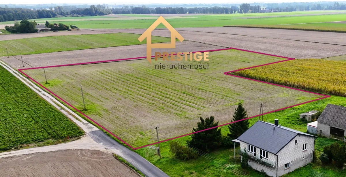Teren inwestycyjny 1,34ha MPZP Ostrowite ul.Lipowa