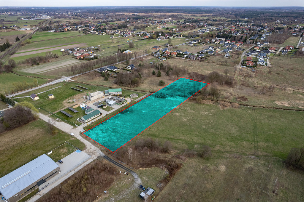 Działka inwestycyjna 9 750 m², Dębe Wielkie