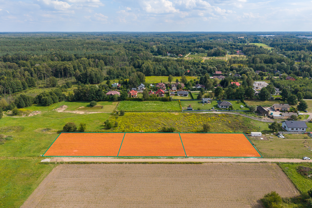 Działka budowlana i inwestycyjna 2 000 m², Radziejowice-Parcel