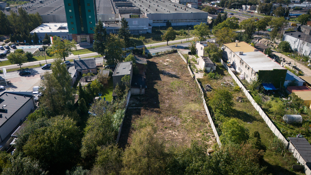 Działka inwestycyjna 4 282 m², Pabianice
