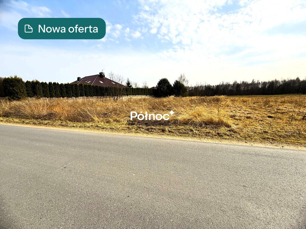 Działka budowlana 1 474 m², Tomaszów