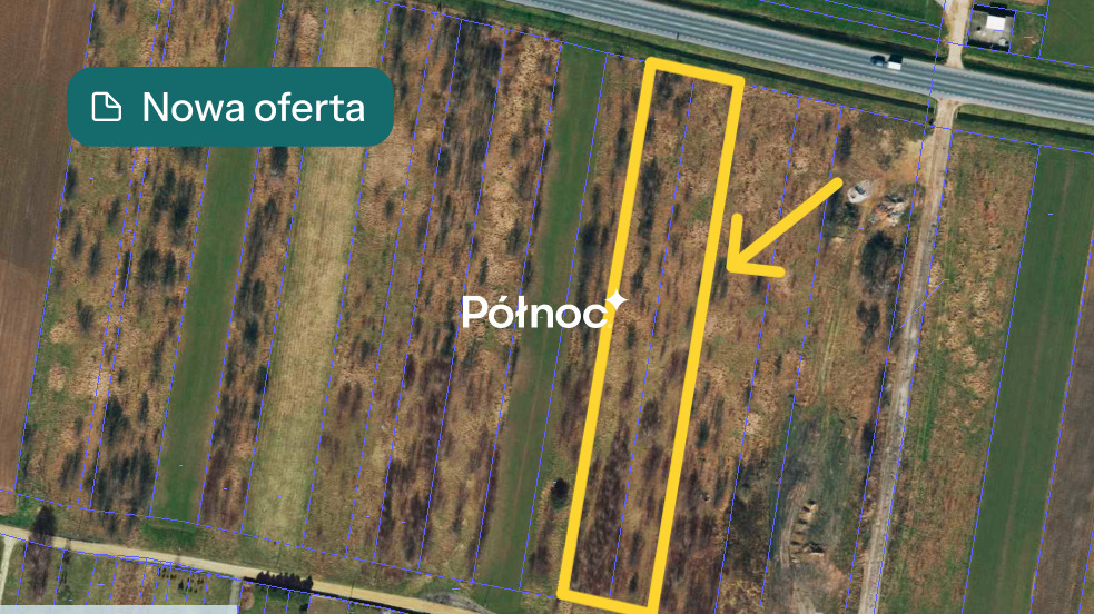 Działka budowlana i inwestycyjna 5 965 m², Radomsko