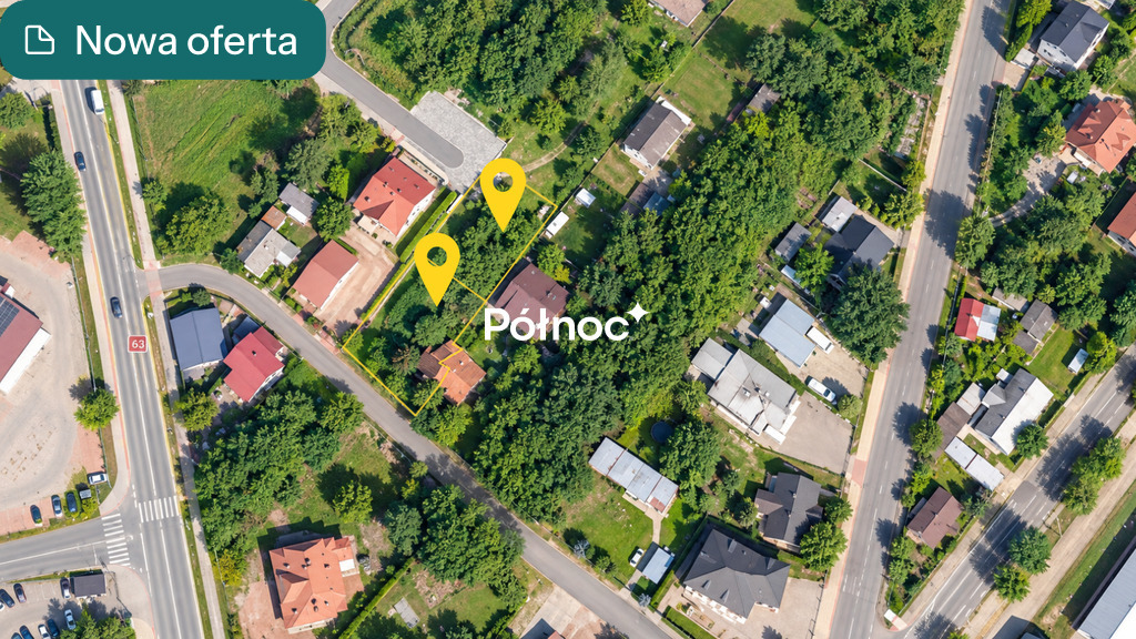 Działka budowlana i inwestycyjna 505 m², Łuków