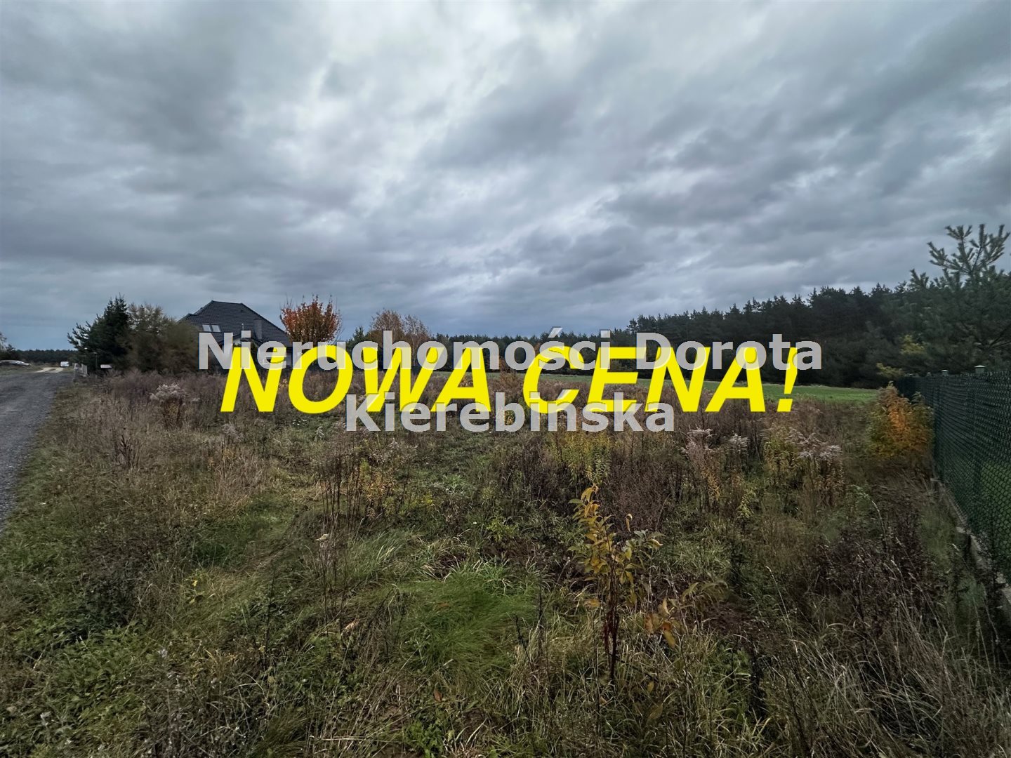 Działka budowlana, aktualne WZ- Wiaderno.