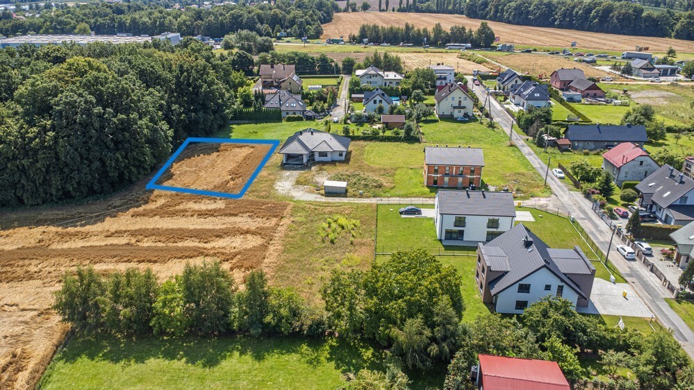 Działka budowlana 1 370 m², Bielsko-Biała