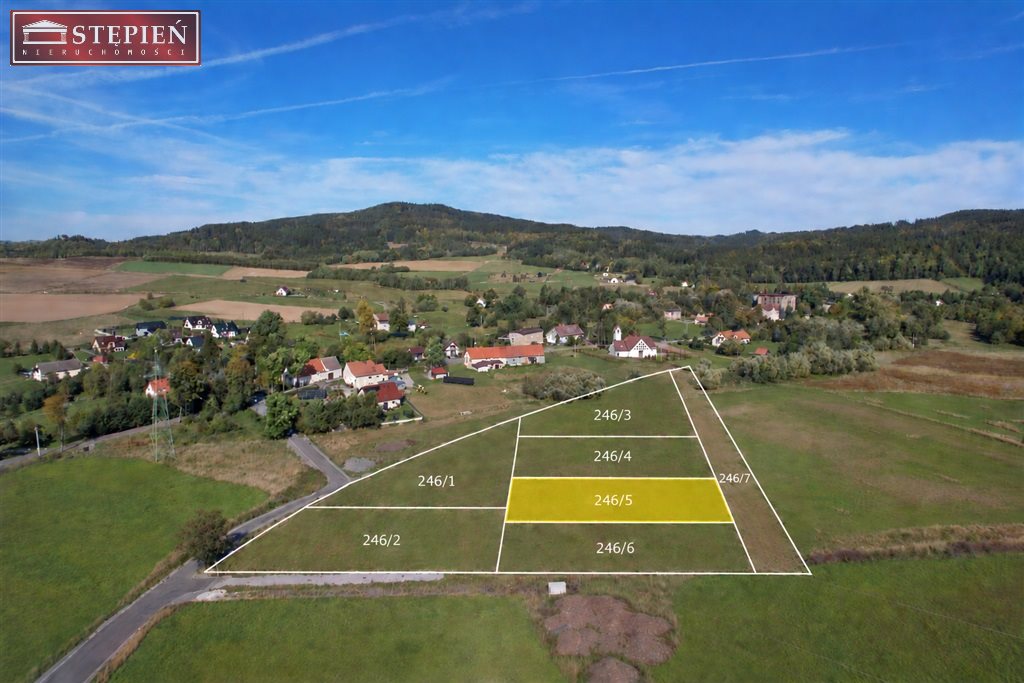 Działka budowlana 977 m², Sędzisław