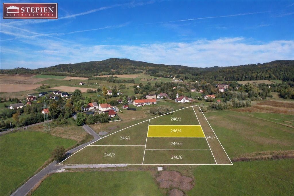 Działka budowlana 977 m², Sędzisław