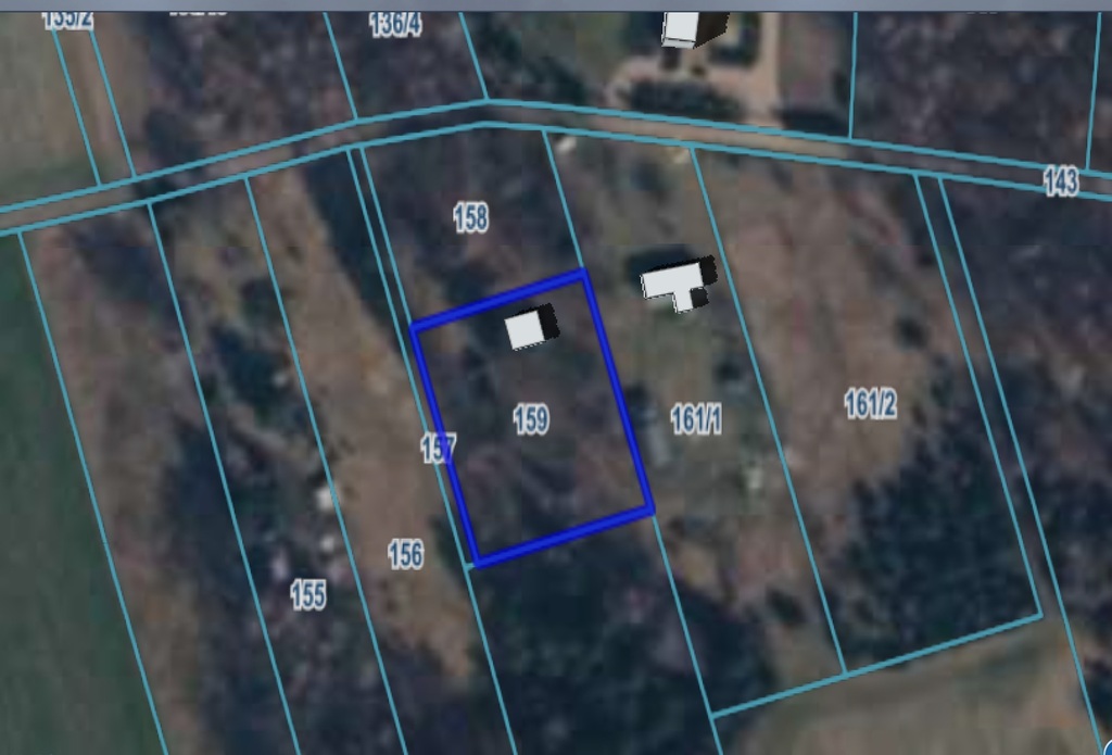 Działka budowlana 2 121 m², Jasionka
