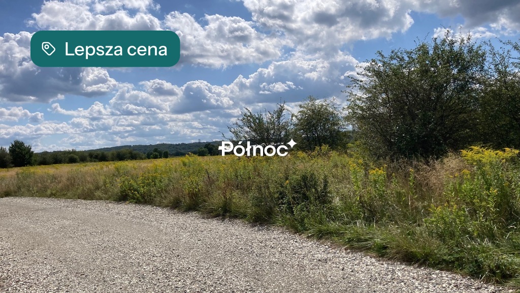 Działka inwestycyjna 2 700 m², Cikowice